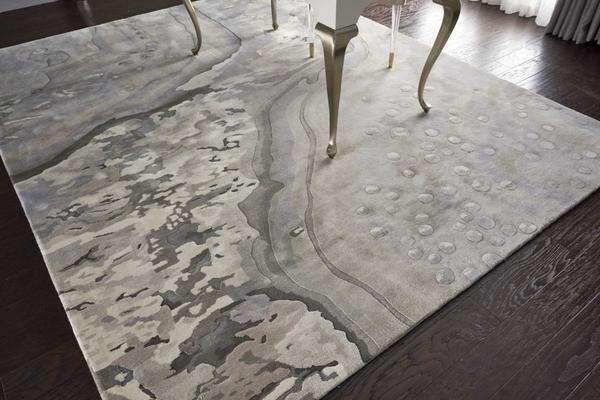 Nourison PRISMATIC PRS05 SILVER CLOUD AREA RUG