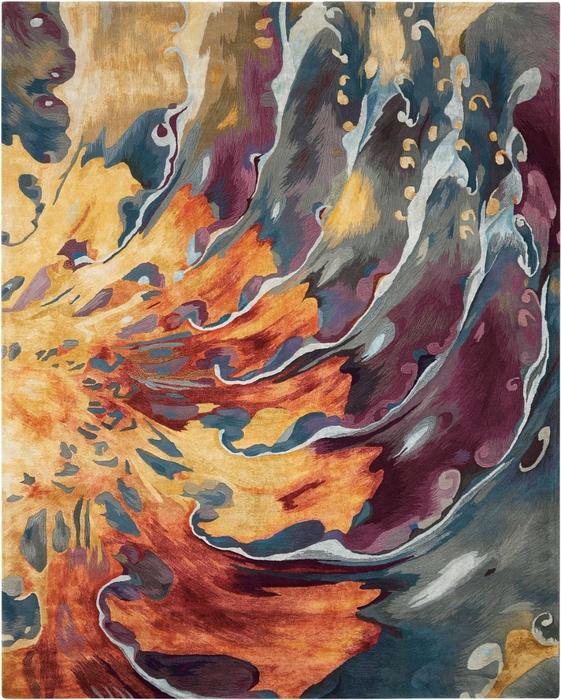 nourison PRISMATIC PRS08 MULTICOLOR AREA RUG