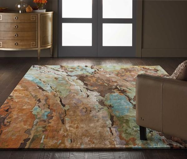 nourison PRISMATIC PRS09 MULTICOLOR AREA RUG