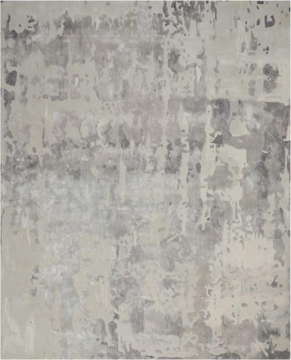 Nourison PRISMATIC PRS12 SILVER GREY AREA RUG