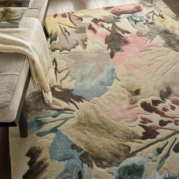 Nourison PRISMATIC PRS15 BEIGE/MULTI AREA RUG