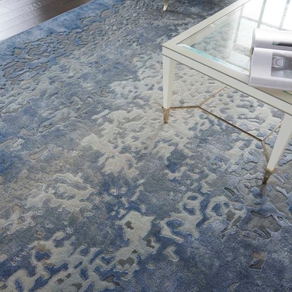 Nourison PRISMATIC PRS17 DENIM AREA RUG