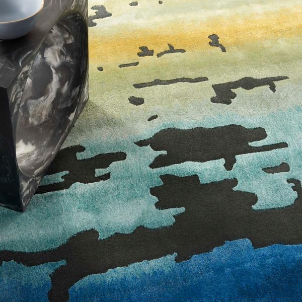 Nourison PRISMATIC PRS23 BLACK/MULTI AREA RUG