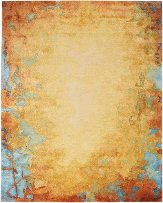 Nourison Prismatic PRS29 Gold/Multicolor Rug