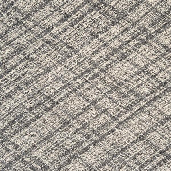 nourison REFINED PLAID RFNPL SMOKE