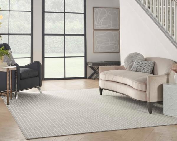 Nourison ROXBURY STRIPE ROXST METALLIC