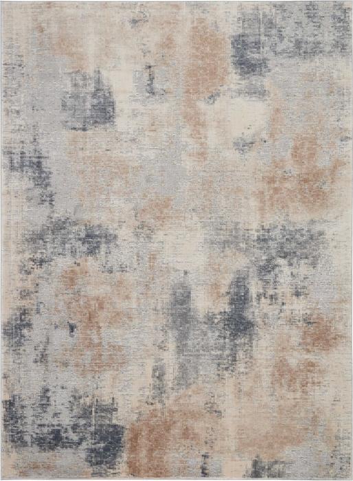 Nourison RUSTIC TEXTURES RUS02 BEIGE/GREY AREA RUG