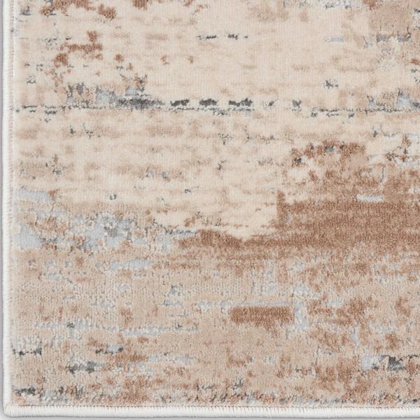 nourison RUSTIC TEXTURES RUS03 BEIGE AREA RUG