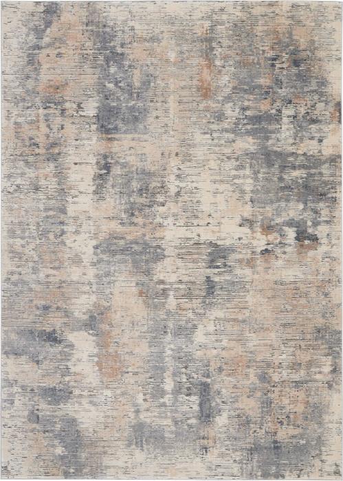 Nourison RUSTIC TEXTURES RUS05 BEIGE/GREY AREA RUG