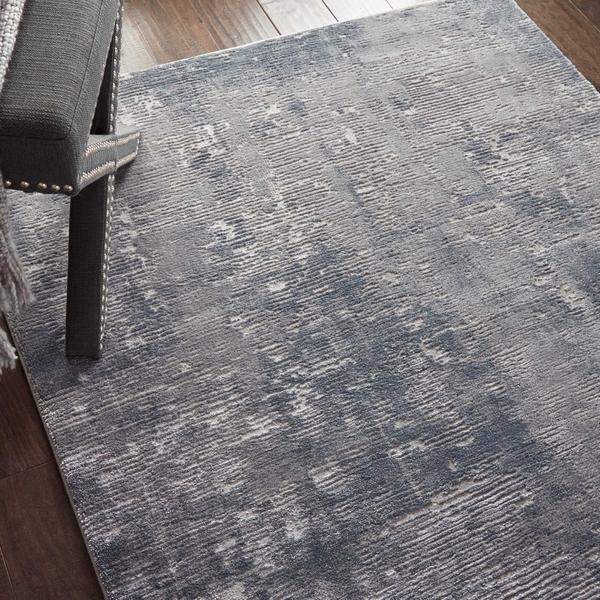 Nourison RUSTIC TEXTURES RUS05 GREY AREA RUG
