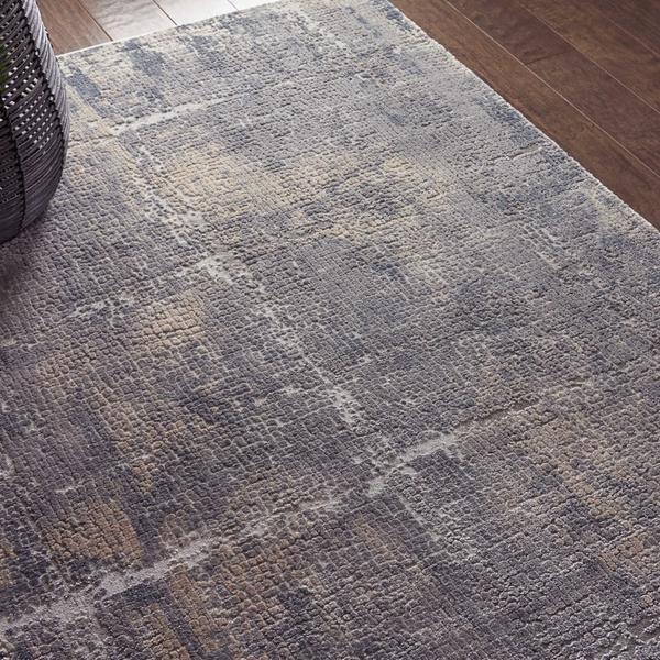 Nourison RUSTIC TEXTURES RUS06 GREY/BEIGE AREA RUG