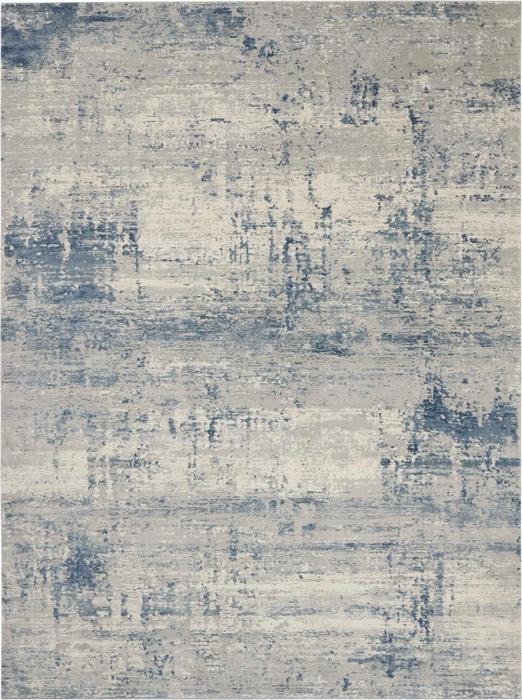 Nourison RUSTIC TEXTURES RUS10 IVORY/BLUE AREA RUG