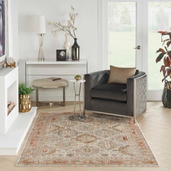 Nourison Sahar SHR01 Ivory/Multi Rug