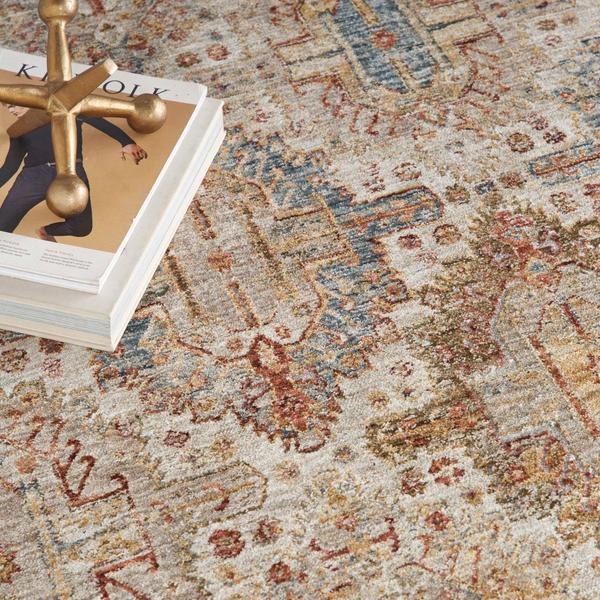 Nourison Sahar SHR01 Ivory/Multi Rug