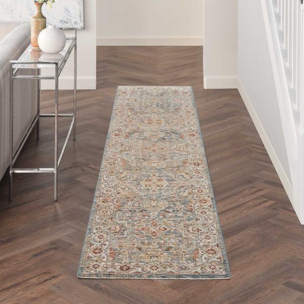 Nourison Sahar SHR03 Blue Rug
