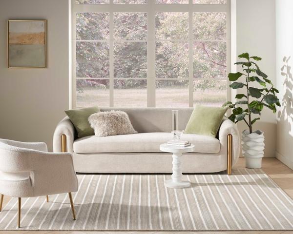 Nourison SATIN RIB SATRB MOONSTONE