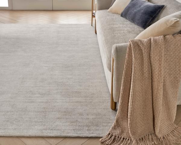 Nourison SATIN SHEER SATSH LUNAR