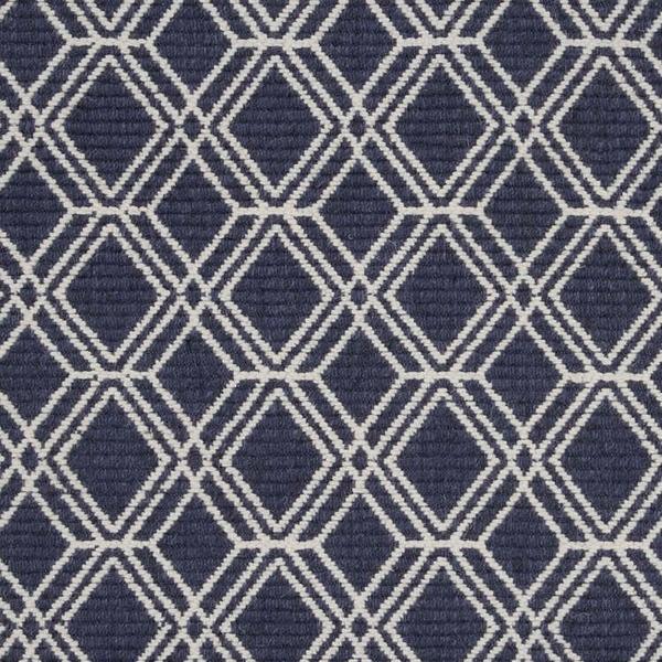 nourison SAVOY DIAMOND SAVDM ADMIRAL BLUE