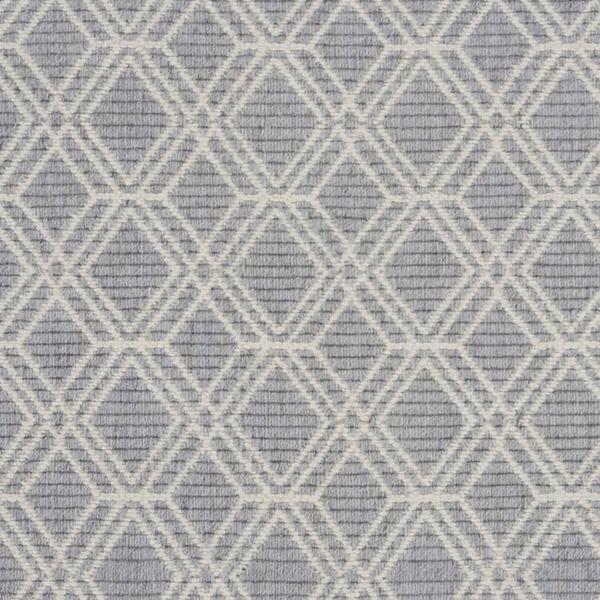 nourison SAVOY DIAMOND SAVDM ICE BLUE