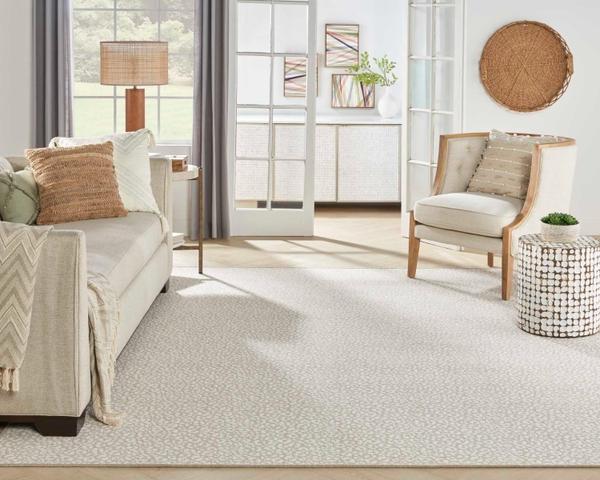 Nourison SAVOY LEOPARD SAVLP PARCHMENT