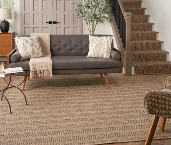 nourison SEASONS MODERN CHEVRON MDNCH SISAL