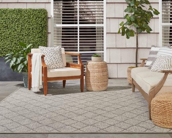 Nourison SEASONS VINTAGE TRELLIS VTGTR HEATHER