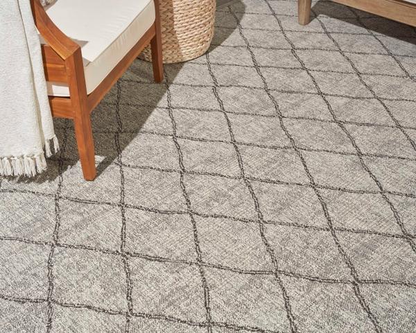 Nourison SEASONS VINTAGE TRELLIS VTGTR HEATHER