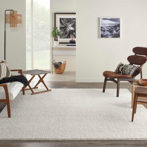 Nourison SHANGRI-LA SHI01 IVORY AREA RUG