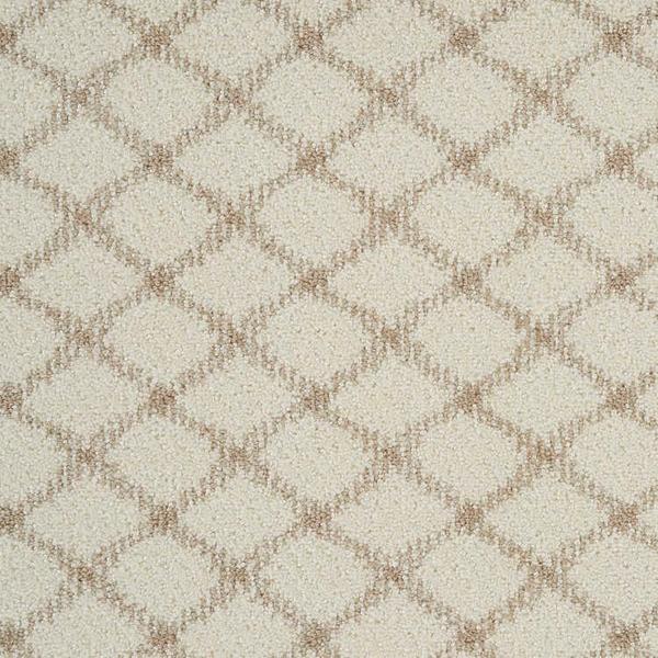nourison SHEER LATTICE SHLAT BISQUE