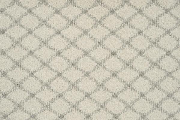 Nourison SHEER LATTICE SHLAT GREY MIST