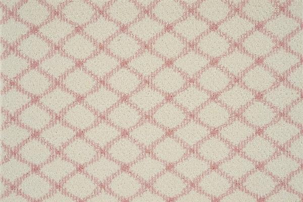 Nourison SHEER LATTICE SHLAT PRINCESS PINK