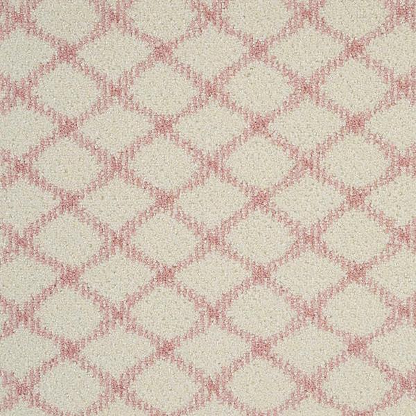 nourison SHEER LATTICE SHLAT PRINCESS PINK