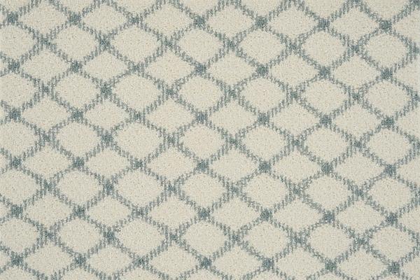 Nourison SHEER LATTICE SHLAT SEA BREEZE