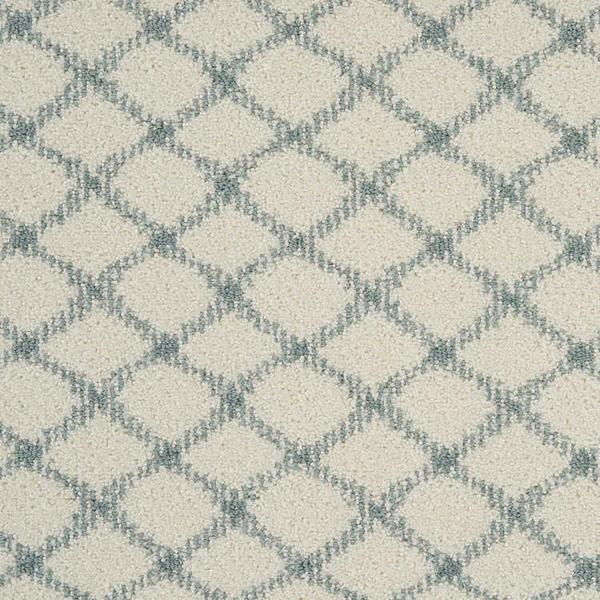 nourison SHEER LATTICE SHLAT SEA BREEZE
