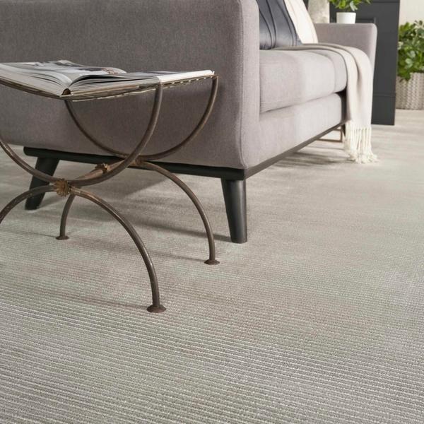 Nourison SHEER LINEAR SHLNR MUSHROOM