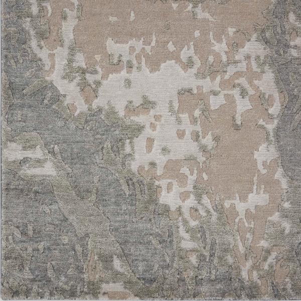 nourison SILK SHADOWS SHA17 SAND AREA RUG