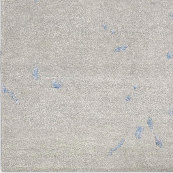 nourison SILK SHADOWS SHA18 GREY/BLUE AREA RUG