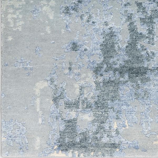 nourison Silk Shadows SHA21 Blue/Sky Rug