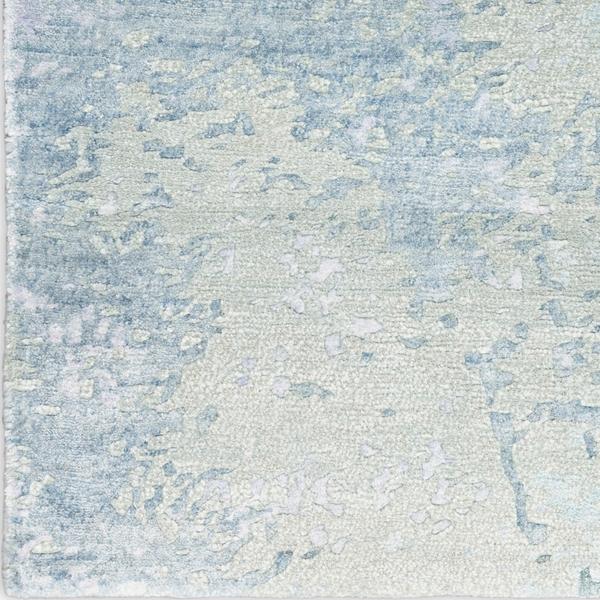 nourison Silk Shadows SHA22 Blue/Green Rug