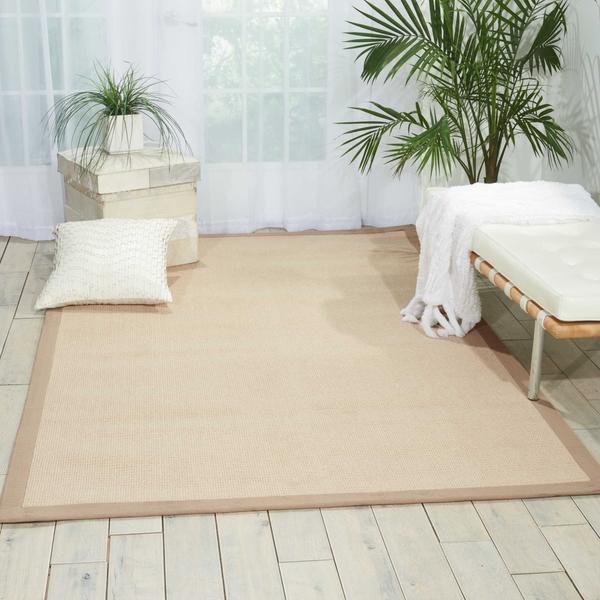 nourison SISAL SOFT SSF01 EGGSHELL AREA RUG