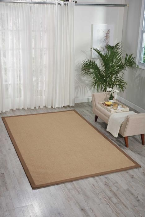 nourison SISAL SOFT SSF05 HAZELNUT AREA RUG