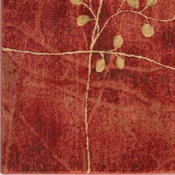 nourison SOMERSET ST74 FLAME AREA RUG