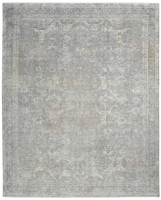 Nourison STARRY NIGHTS STN03 SILVER/CREAM AREA RUG