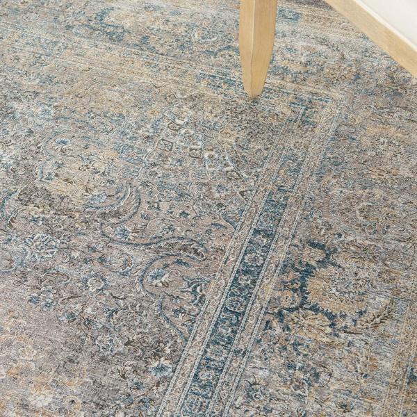 Nourison STARRY NIGHTS STN06 CREAM BLUE AREA RUG
