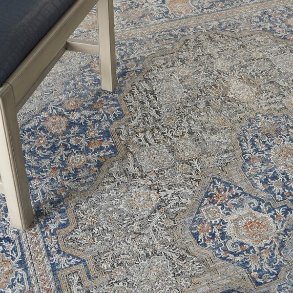 Nourison STARRY NIGHTS STN07 BLUE AREA RUG