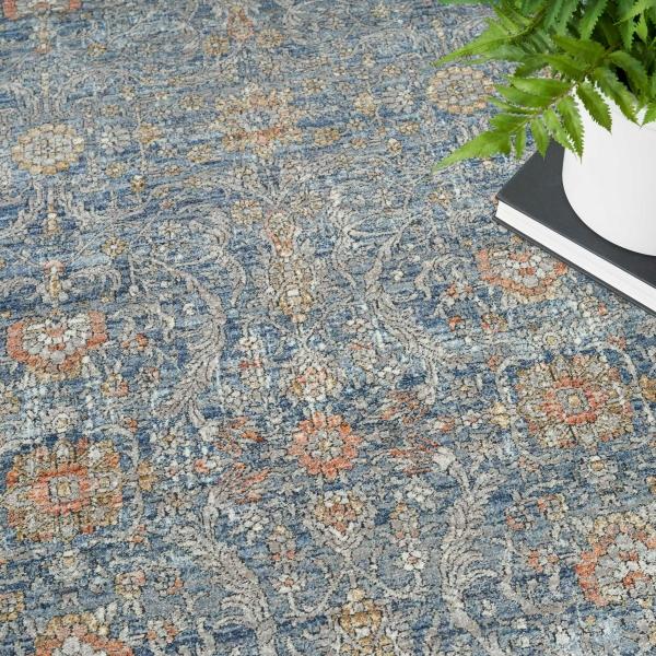 Nourison STARRY NIGHTS STN08 LIGHT BLUE AREA RUG