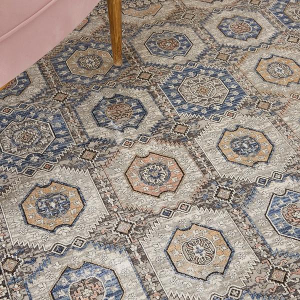 Nourison STARRY NIGHTS STN09 GREY/NAVY AREA RUG