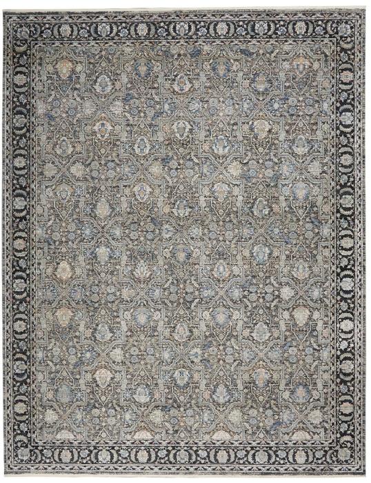 Nourison STARRY NIGHTS STN10 GREY/NAVY AREA RUG
