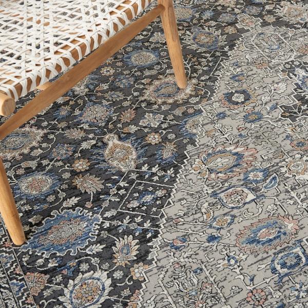 Nourison STARRY NIGHTS STN11 GREY/BLUE AREA RUG