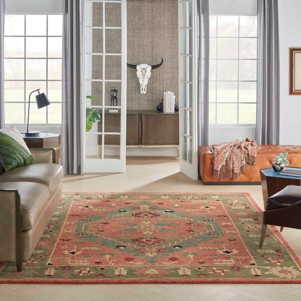 Nourison TAHOE TA01 RUST AREA RUG